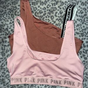 PINK Victoria’s Secret Ultimate Sorts Bra Bundle {size large}